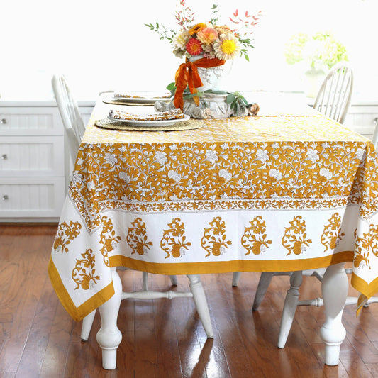 Tablecloth Pacho Saffron: 60x60