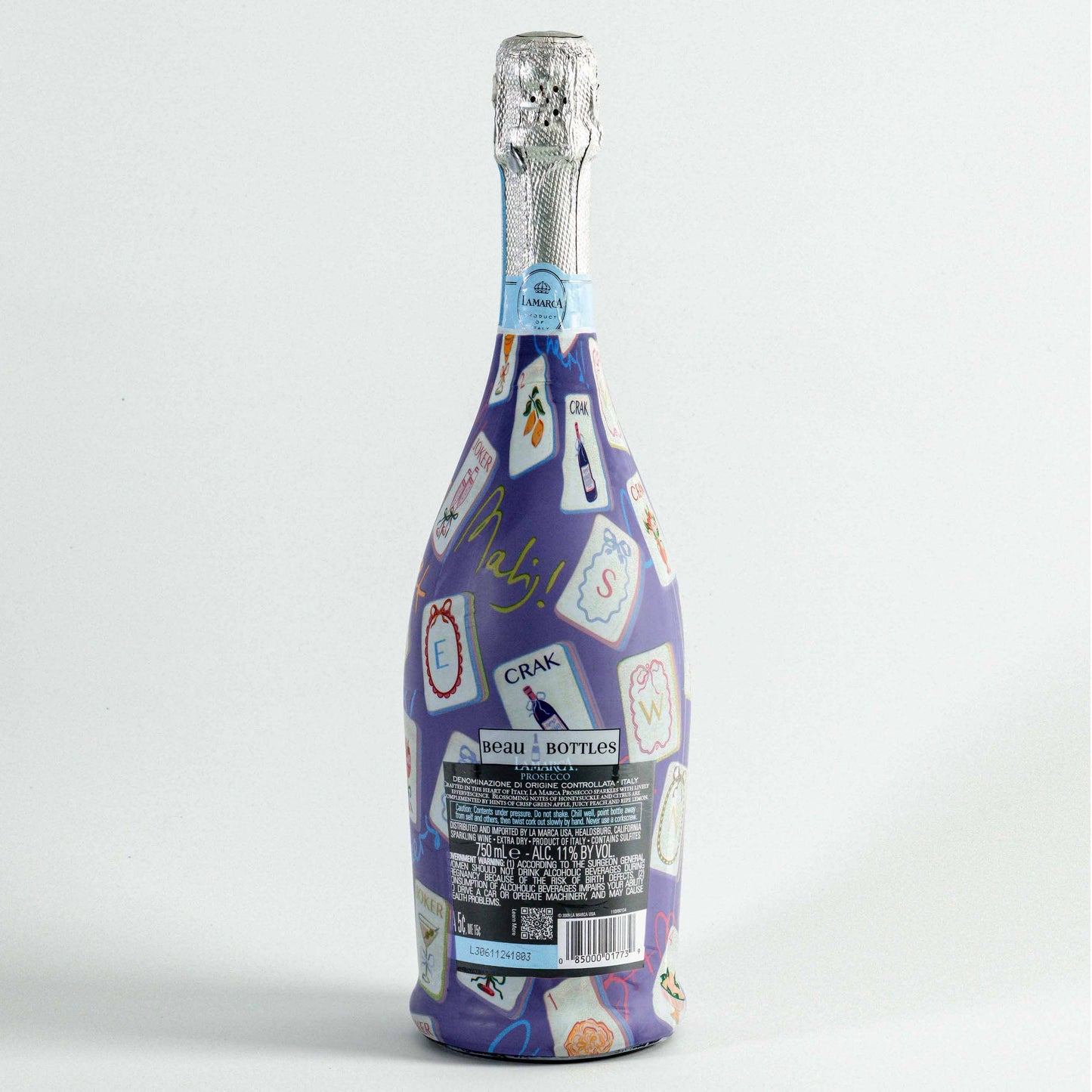 Beau Bottles Purple Mahjong- Prosecco Collection