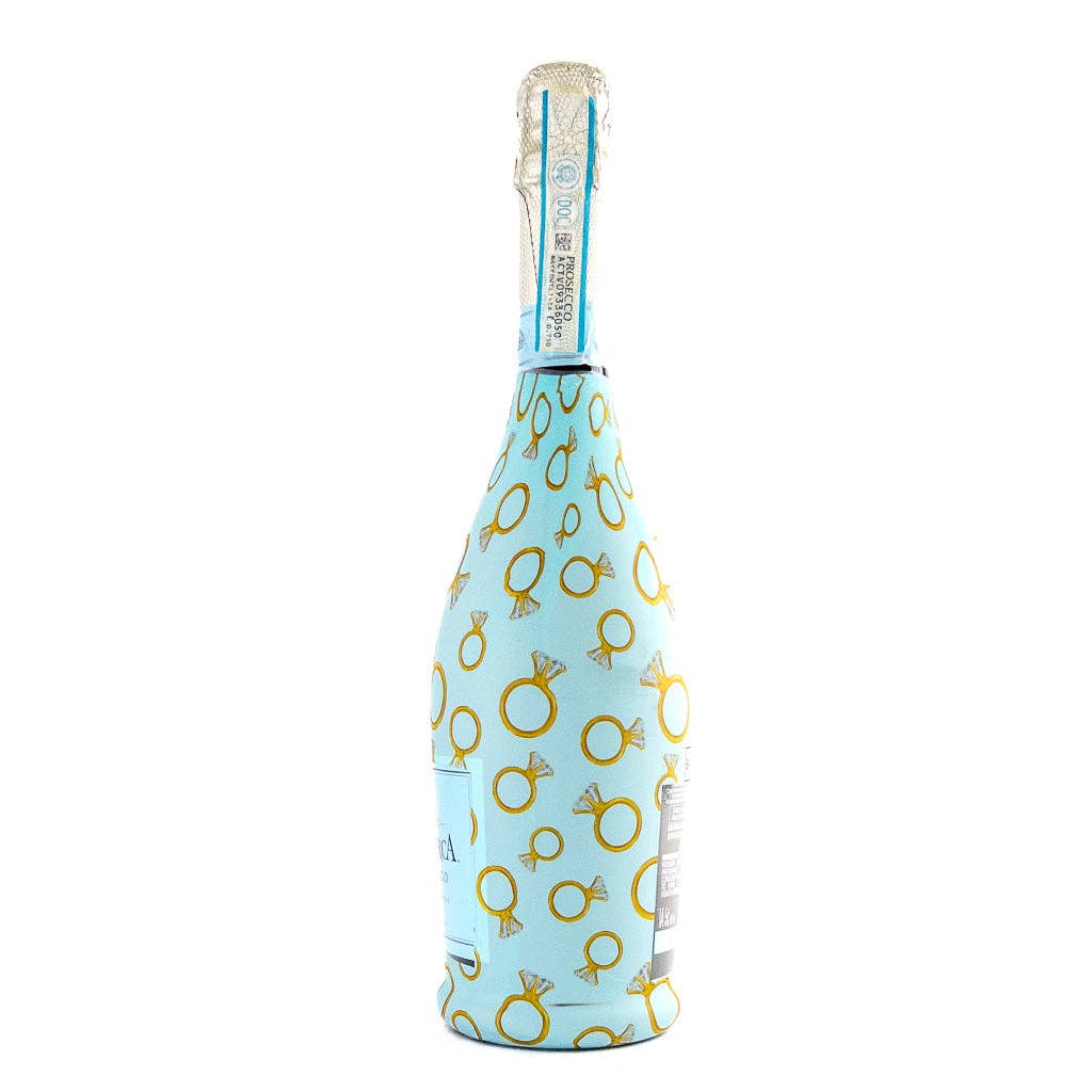 Beau Bottles Blue Engagement Ring - Prosecco Collection
