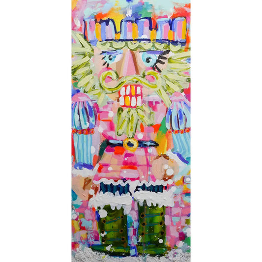 Disco Nutcracker Painting 3x9