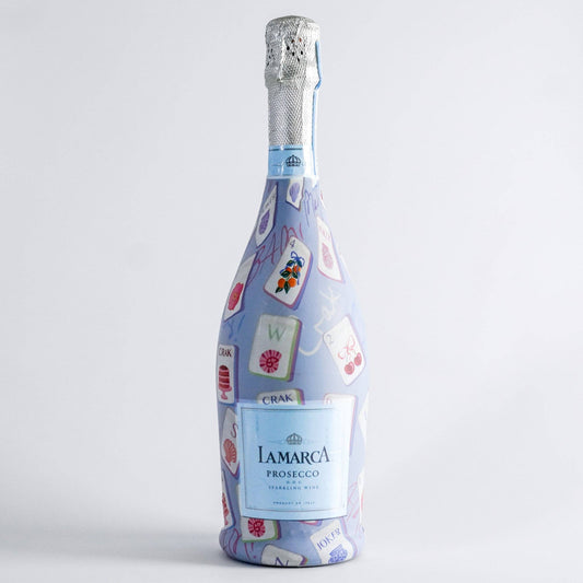 Beau Bottles Pastel Blue Mahjong - Prosecco Collection