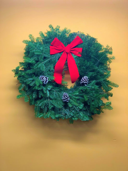 24" Balsam Christmas Wreath