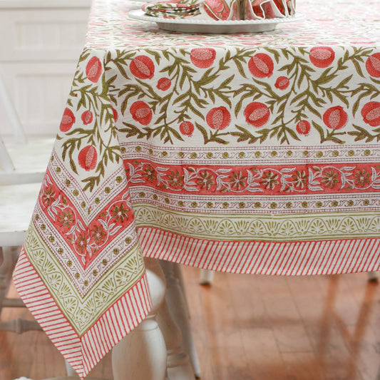 Tablecloth Pomegranate Red: 60"x125"