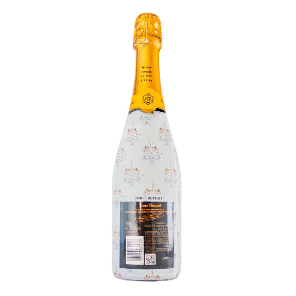 Beau Bottles Grandmillenial Pastel Birthday Cakes - Champagne Collection