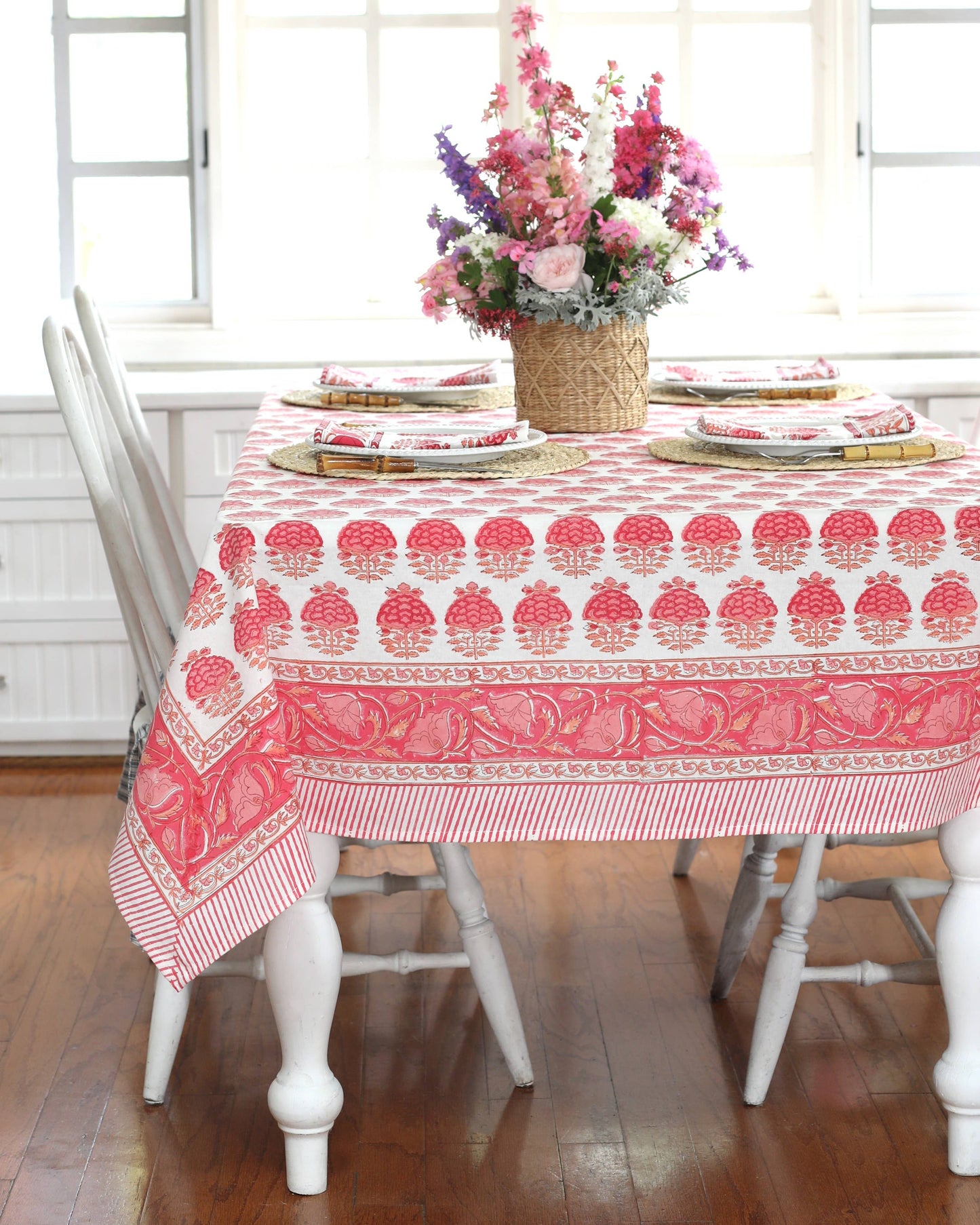 Tablecloth Pink City: 60x60