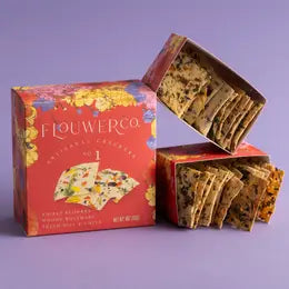 FlouwerCo. Edible Flower Crackers