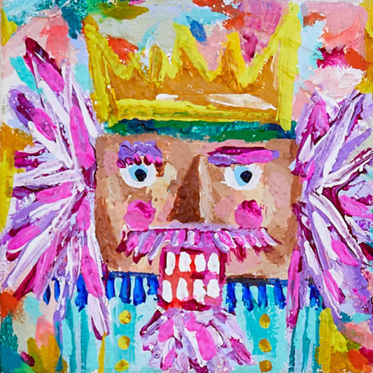 Frankie Nutcracker Painting 4x4