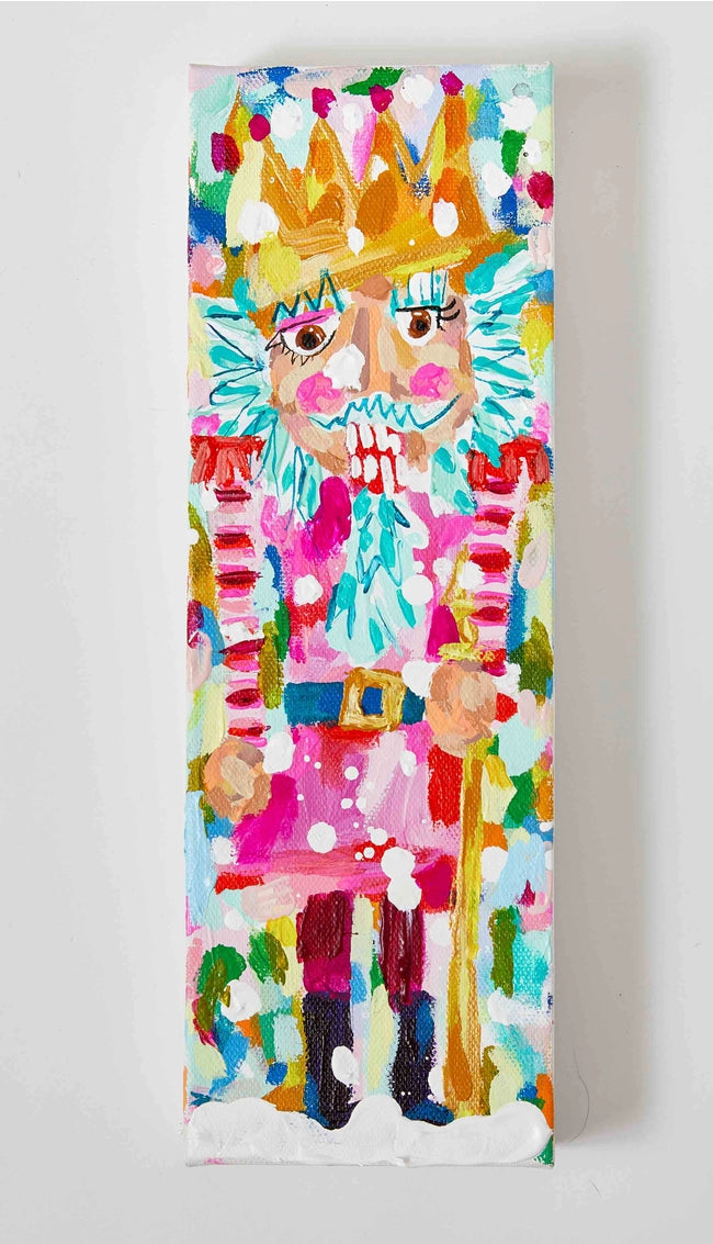 Pinky Nutcracker Painting 4x12